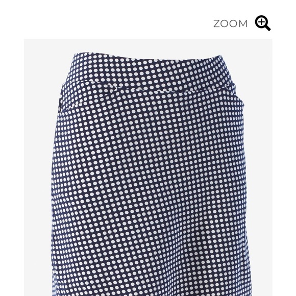 Chico's Dresses & Skirts - Chico's Skort Weekends Navy with white dots, size 12 (size 2 in Chico's).
